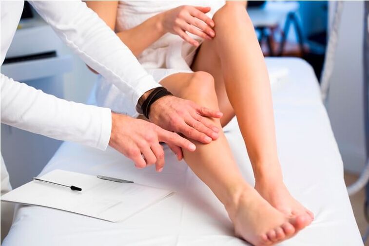 Diagnóstico de varices nas pernas