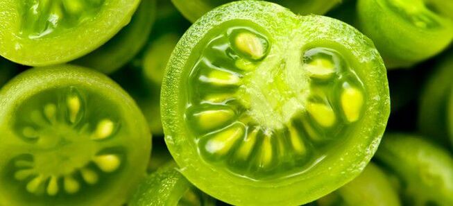 Tomates verdes para varices